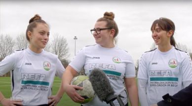 Besuch der Frauenmannschaft des FSV Gütersloh 2000