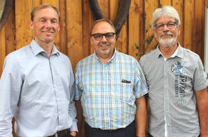 Jens Rothkamm, Jochen Edinger und Peter Vanis