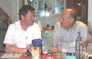 Otto Lang und Rainer Kobilke