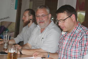 Sascha Lang, Norman Czora und Torsten Theek