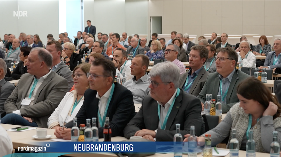 Verband feiert 100 Jahre REFA in Neubrandenburg. Der Fernsehbeitrag des NDR.